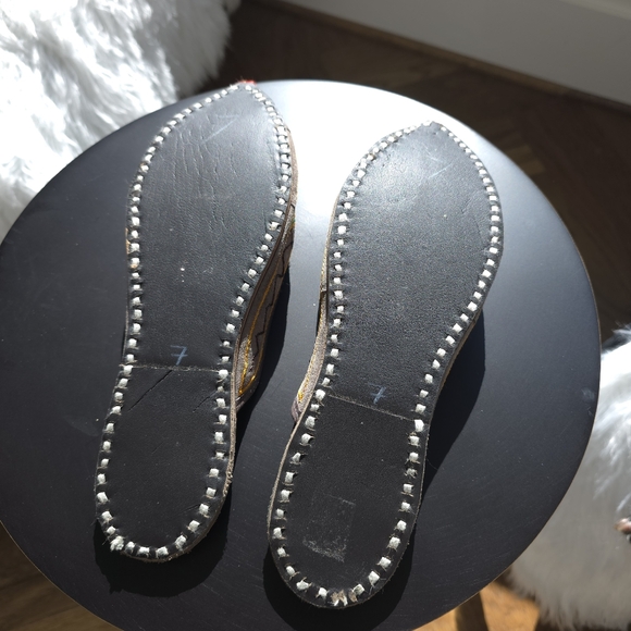 Women Clogs Leather Handmade Indian Casual Slip On Jutties Ballet Flats US 7 - Picture 10 of 10